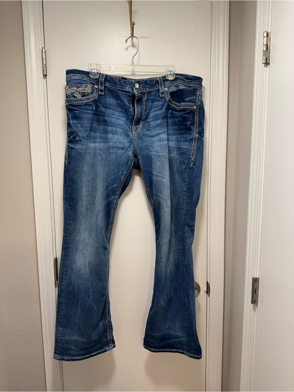 *Rock Revival Medium Blue Bootcut Jeans